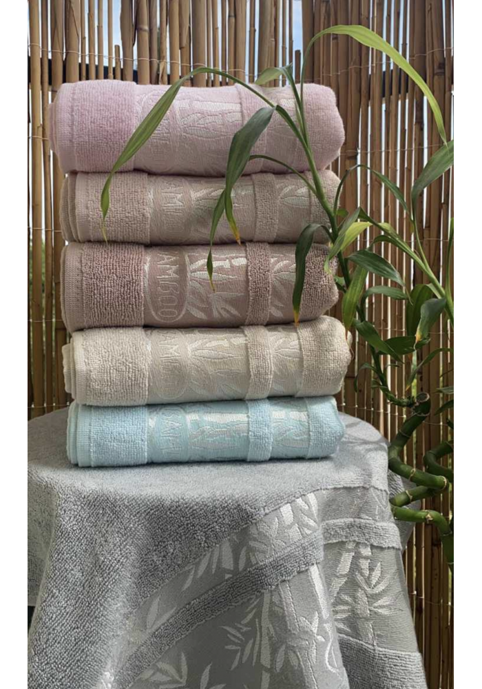 50X90 MİCROCOTON BAMBU DESEN