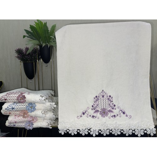 50-90 KADİFE 3D NAKIŞLI GÜPÜRLÜ