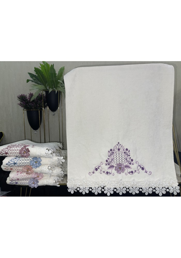50-90 KADİFE 3D NAKIŞLI GÜPÜRLÜ