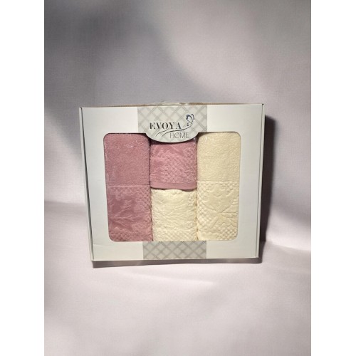 KISMİ KADİFE HAMAM TAKIMI ÇINAR DESEN