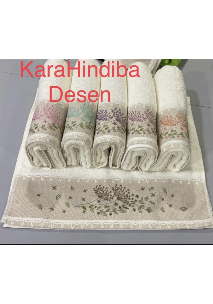 50-90 BUKLE LİNEN NAKIŞLI KARAHİNDİBA