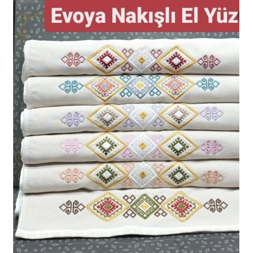 50-90 BUKLE LİNEN NAKIŞLI KİLİM (2)