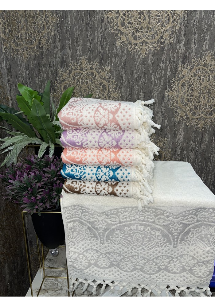 50X90 SAÇAKLI BAĞLAMALI HAVLU  (2)