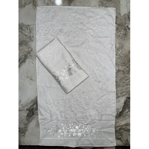 50X90 KADİFE PANÇ HAVLUSU GELİNTACI DESEN  