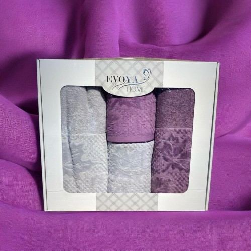 KISMİ KADİFE HAMAM TAKIMI ÇINAR DESEN (11)