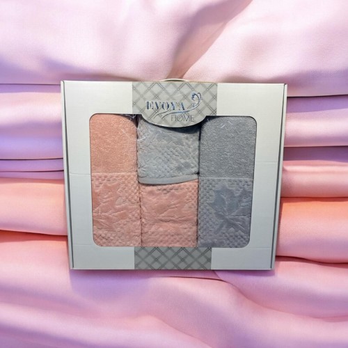 KISMİ KADİFE HAMAM TAKIMI ÇINAR DESEN (13)