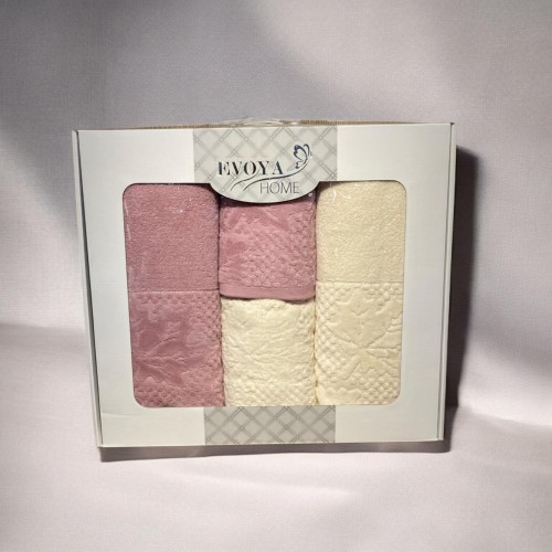 KISMİ KADİFE HAMAM TAKIMI ÇINAR DESEN